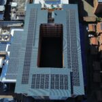 solar panels on a roof